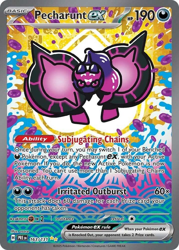 Pecharunt ex (163/131) [Scarlet & Violet: Prismatic Evolutions] | Rock City Comics