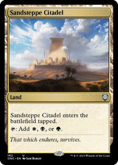 Sandsteppe Citadel [Phyrexia: All Will Be One Commander] | Rock City Comics