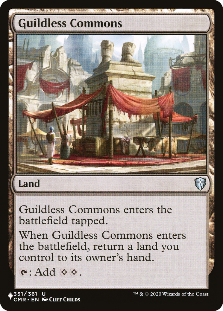 Guildless Commons [The List Reprints] | Rock City Comics