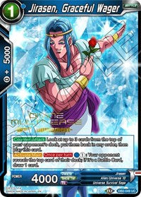 Jirasen, Graceful Wager (Divine Multiverse Draft Tournament) (DB2-049) [Tournament Promotion Cards] | Rock City Comics