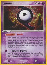 Unown (Z) (Z/28) [EX: Unseen Forces] | Rock City Comics