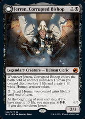 Jerren, Corrupted Bishop // Ormendahl, the Corrupted [Innistrad: Midnight Hunt] | Rock City Comics