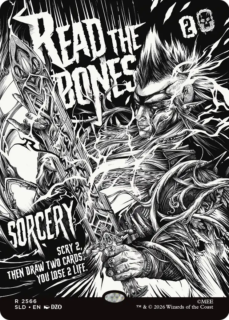 Read the Bones (2566) [Secret Lair Drop Series] | Rock City Comics