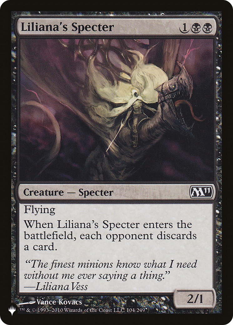 Liliana's Specter [The List Reprints] | Rock City Comics