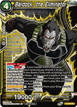 Bardock, the Eliminator (P-334) [Tournament Promotion Cards] | Rock City Comics