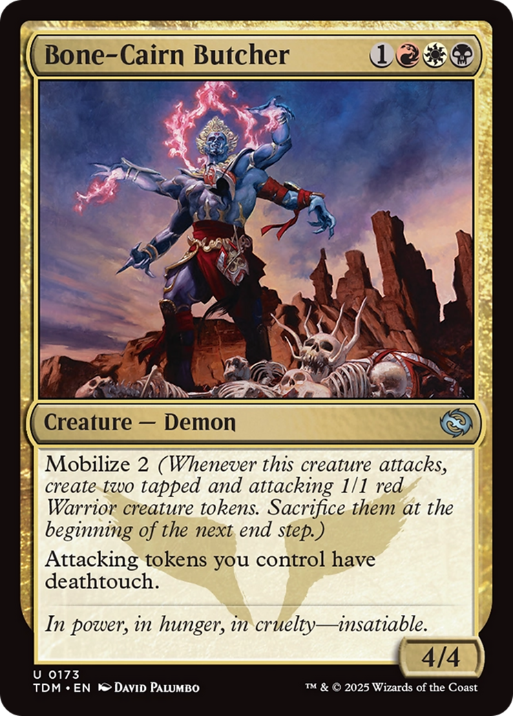 Bone-Cairn Butcher [Tarkir: Dragonstorm] | Rock City Comics