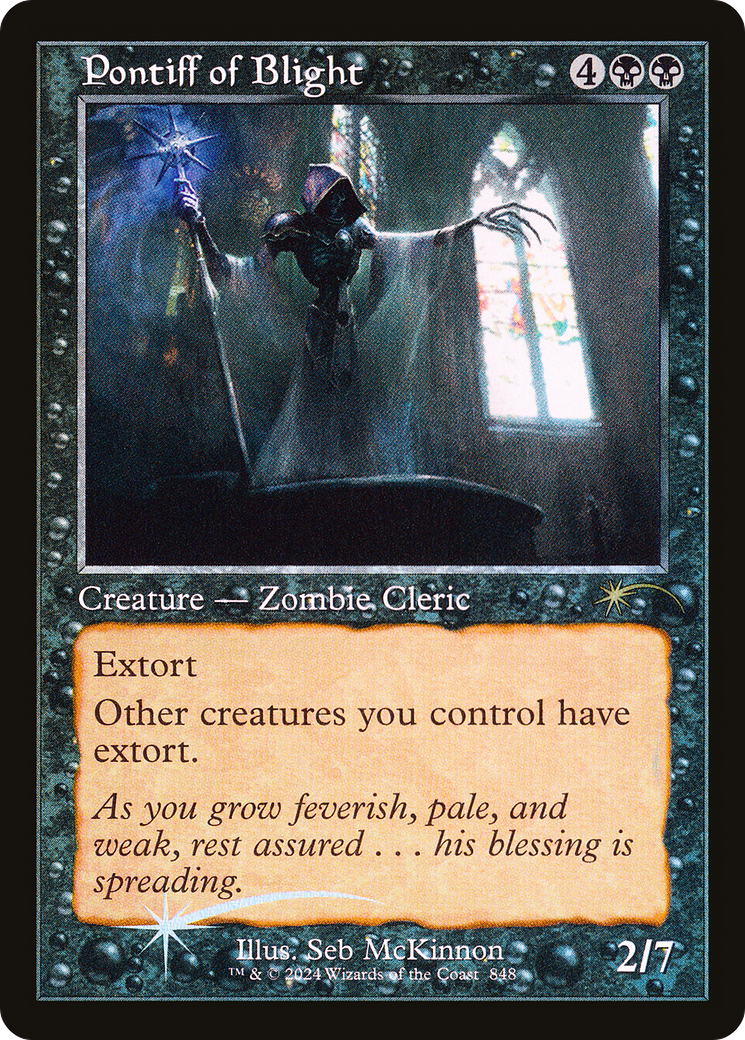 Pontiff of Blight (Retro Frame) [Secret Lair Drop Series] | Rock City Comics