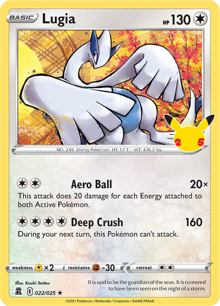 Lugia (022/025) [Celebrations: 25th Anniversary] | Rock City Comics