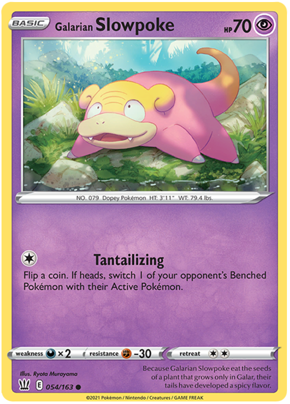 Galarian Slowpoke (054/163) [Sword & Shield: Battle Styles] | Rock City Comics