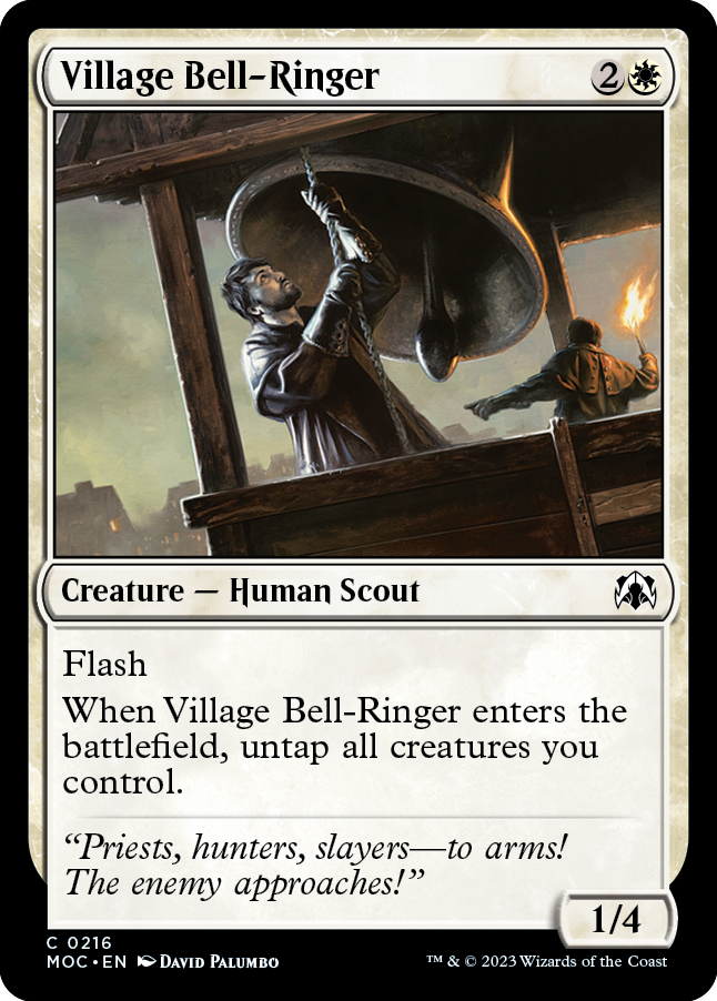 Village Bell-Ringer [March of the Machine Commander] | Rock City Comics