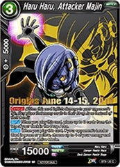 Haru Haru, Attacker Majin (Origins 2019) (BT3-120_PR) [Tournament Promotion Cards] | Rock City Comics