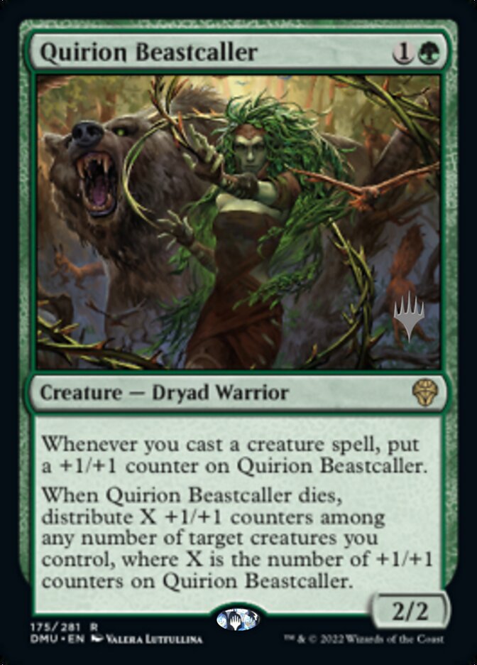 Quirion Beastcaller (Promo Pack) [Dominaria United Promos] | Rock City Comics