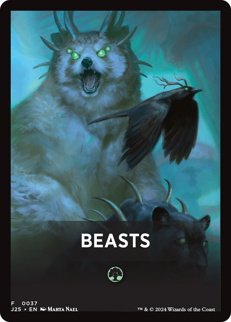 Beasts Theme Card [Foundations Jumpstart Front Cards] | Rock City Comics