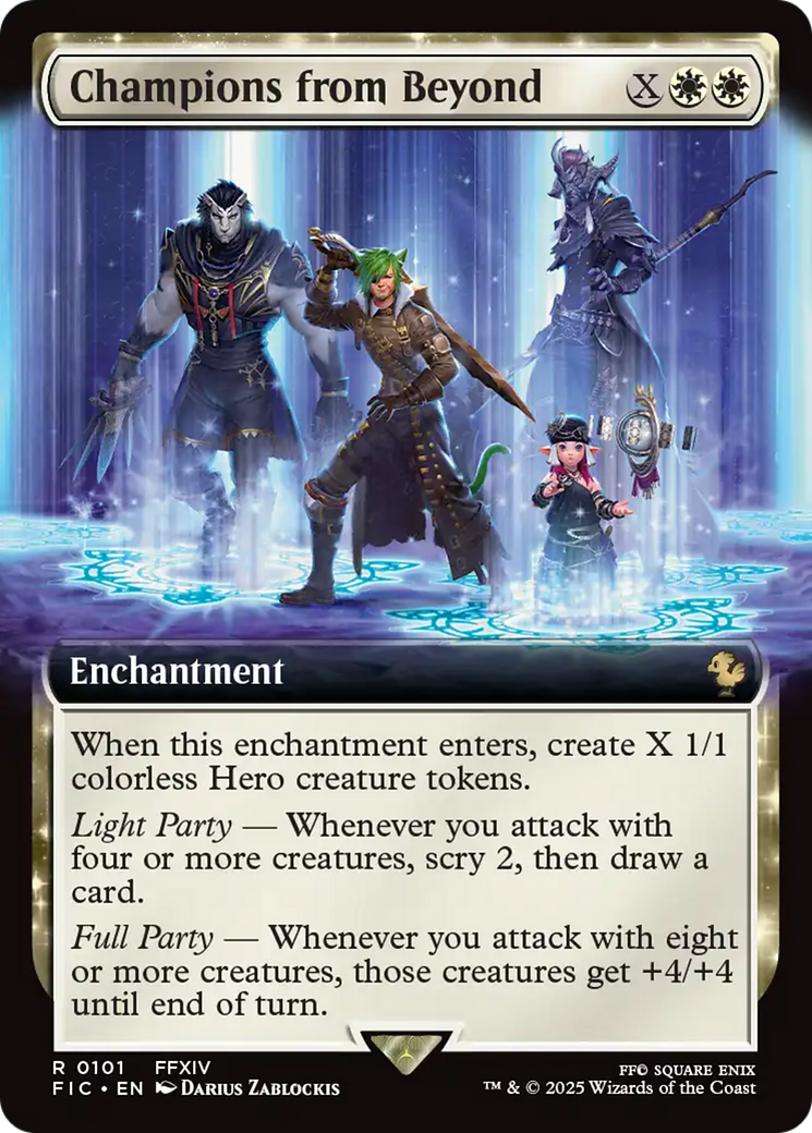 Champions from Beyond (Extended Art) [FINAL FANTASY Commander] | Rock City Comics