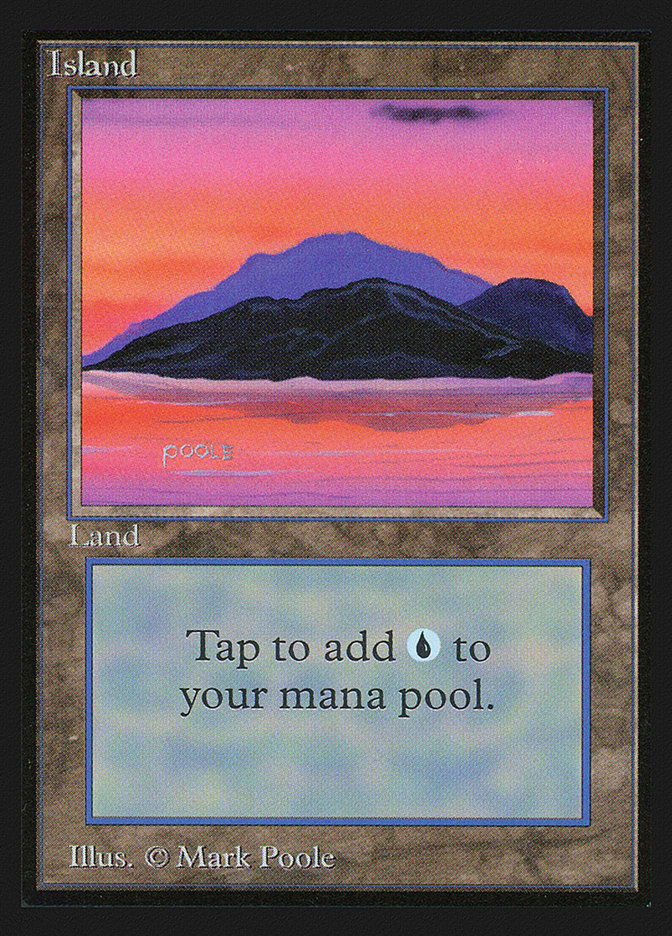 Island (Sunset / Signature on Left) [International Collectors' Edition] | Rock City Comics