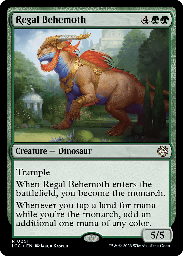 Regal Behemoth [The Lost Caverns of Ixalan Commander] | Rock City Comics