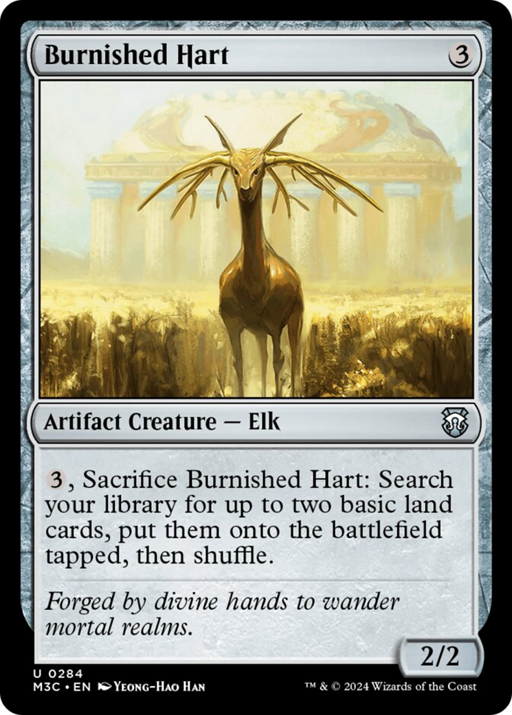 Burnished Hart (Ripple Foil) [Modern Horizons 3 Commander] | Rock City Comics