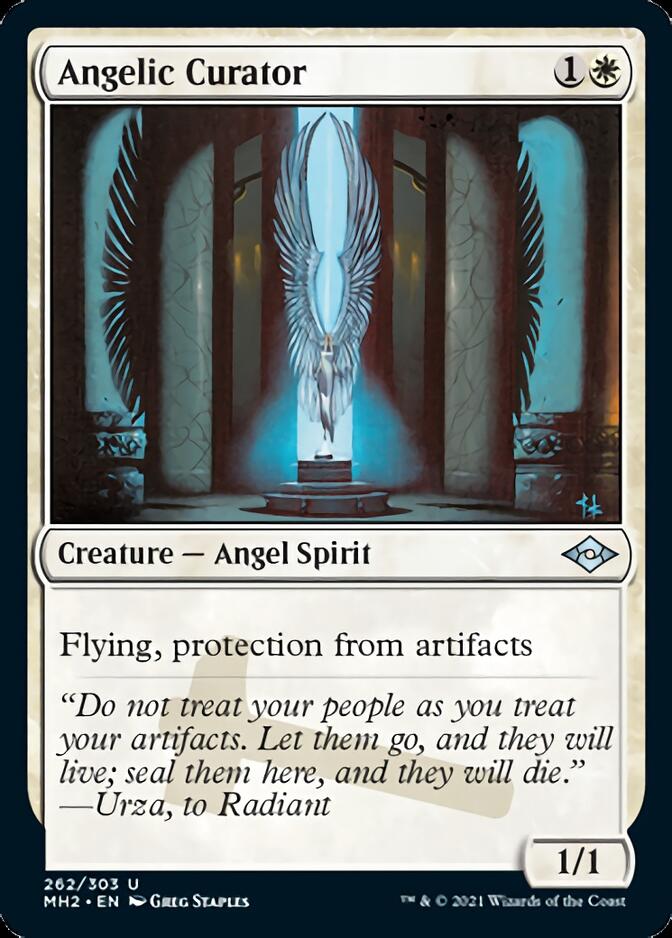 Angelic Curator (Foil Etched) [Modern Horizons 2] | Rock City Comics