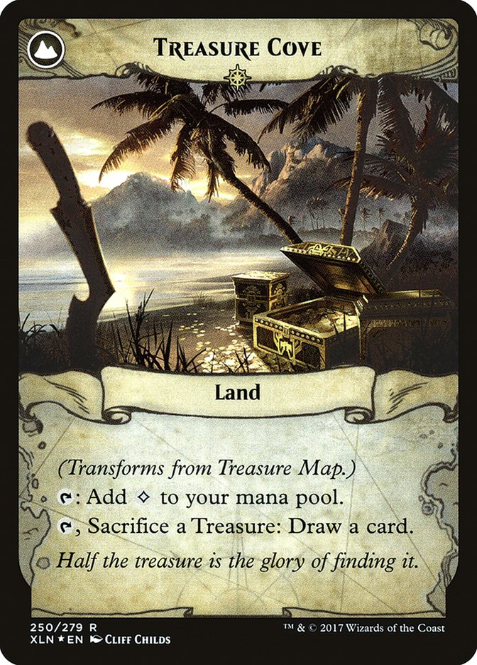 Treasure Map // Treasure Cove [Ixalan Prerelease Promos] | Rock City Comics