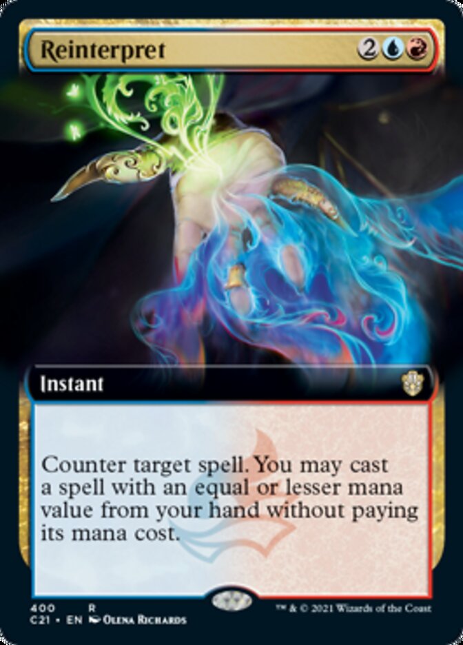 Reinterpret (Extended Art) [Commander 2021] | Rock City Comics