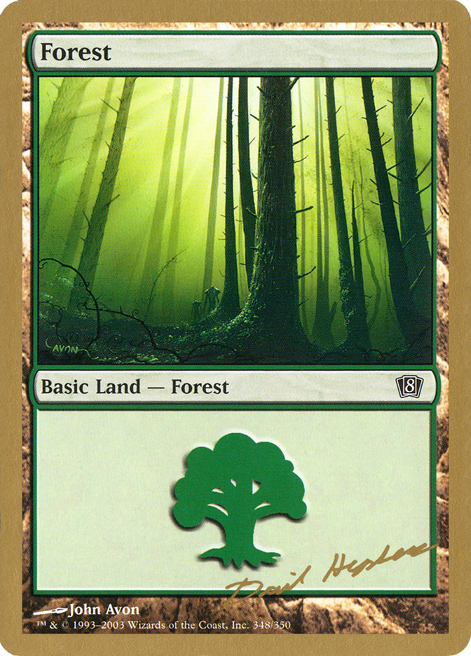 Forest (dh348) (Dave Humpherys) [World Championship Decks 2003] | Rock City Comics