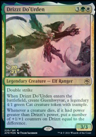 Drizzt Do'Urden [Dungeons & Dragons: Adventures in the Forgotten Realms Prerelease Promos] | Rock City Comics