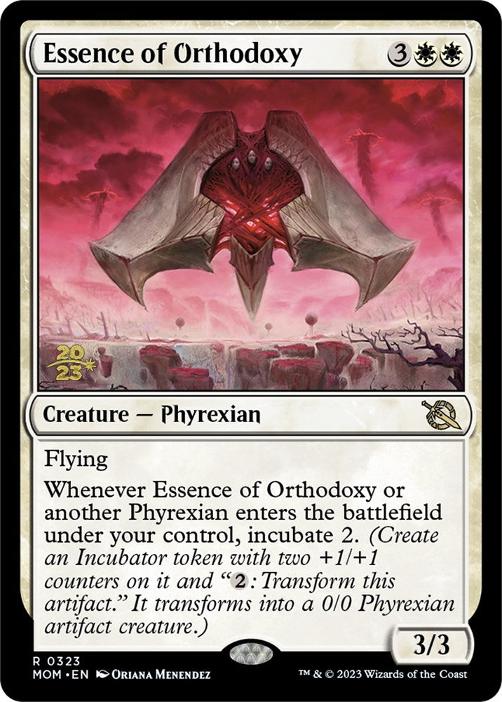 Essence of Orthodoxy [March of the Machine Prerelease Promos] | Rock City Comics