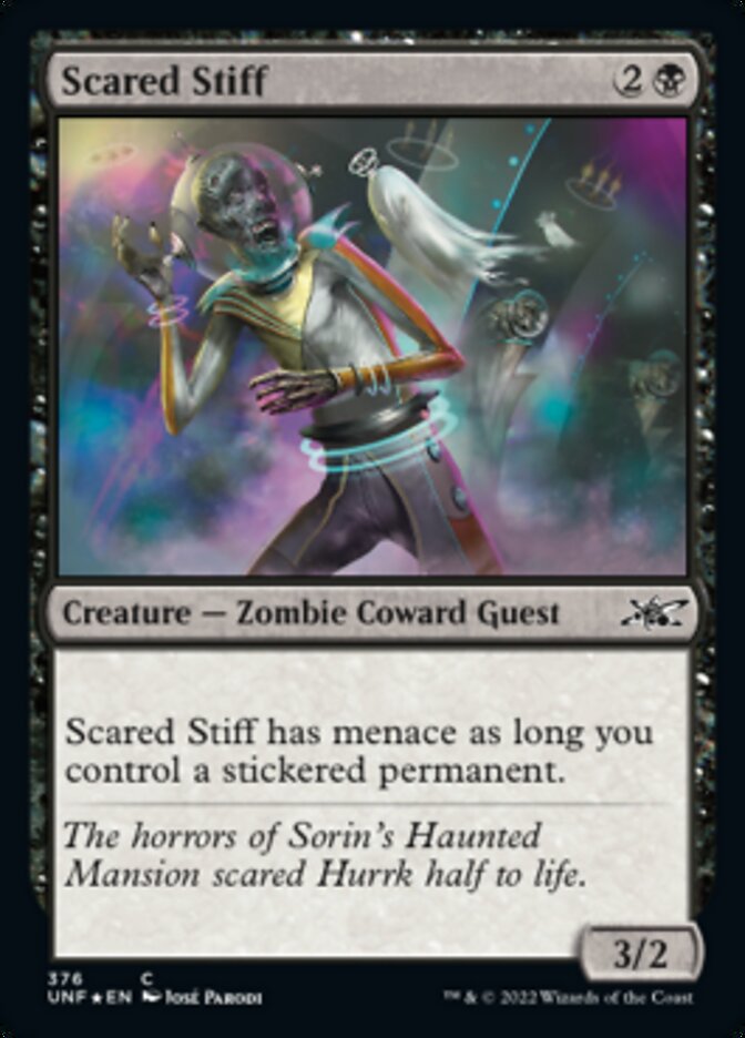 Scared Stiff (Galaxy Foil) [Unfinity] | Rock City Comics