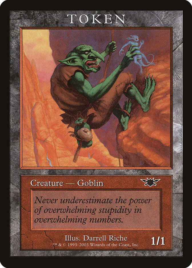 Goblin Token [Magic Player Rewards 2003] | Rock City Comics