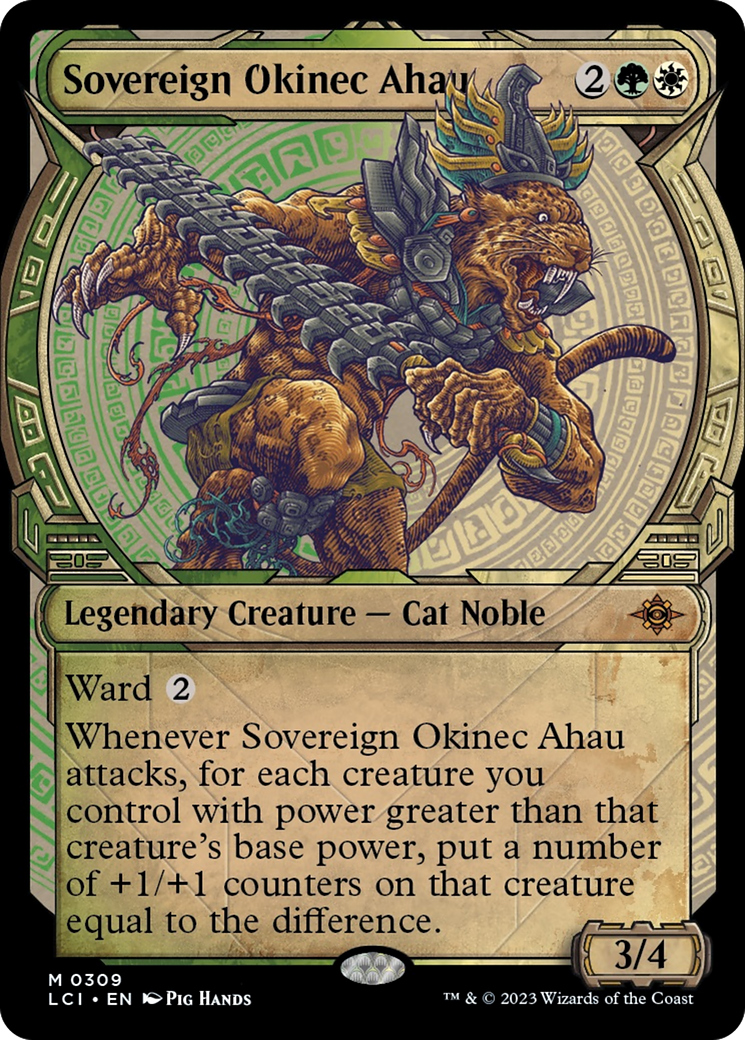 Sovereign Okinec Ahau (Showcase) [The Lost Caverns of Ixalan] | Rock City Comics