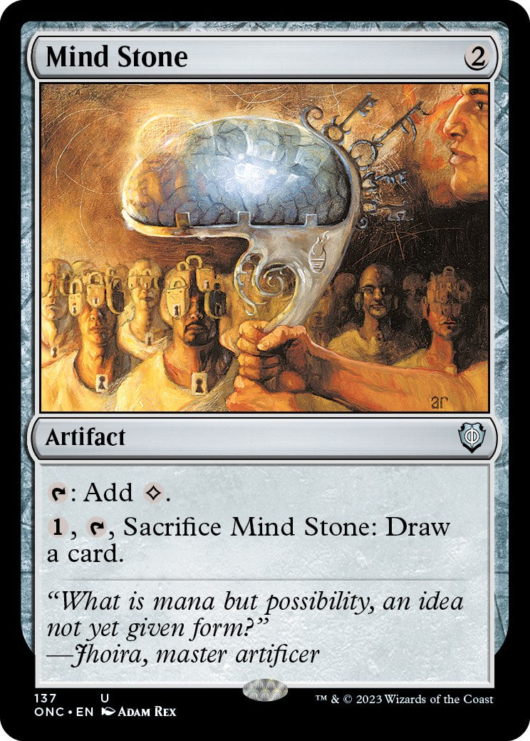 Mind Stone [Phyrexia: All Will Be One Commander] | Rock City Comics