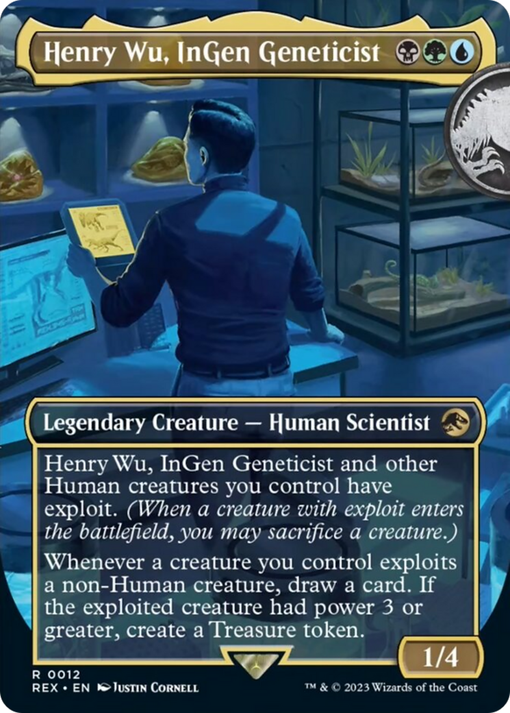 Henry Wu, InGen Geneticist (Borderless) [Jurassic World Collection] | Rock City Comics