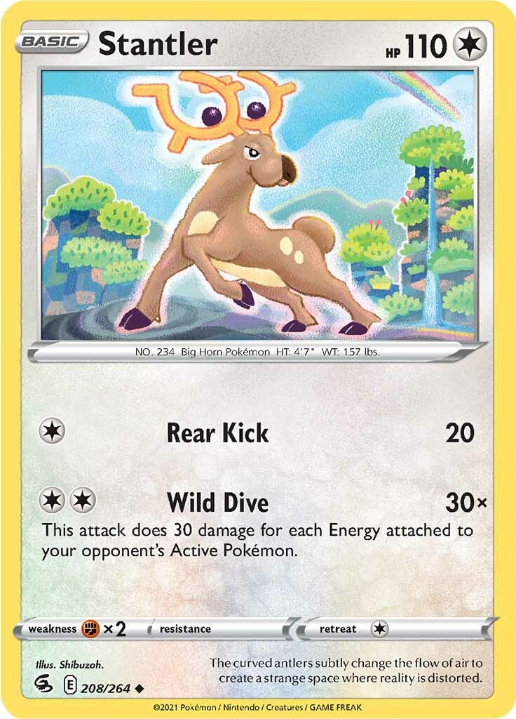 Stantler (208/264) [Sword & Shield: Fusion Strike] | Rock City Comics