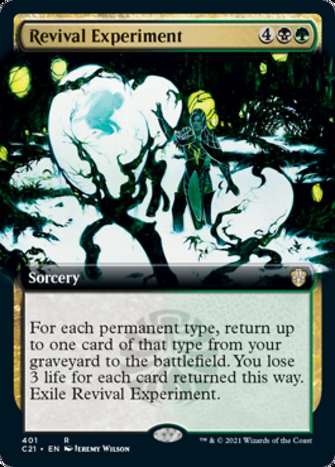 Revival Experiment (Extended Art) [Commander 2021] | Rock City Comics