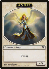Angel // Demon Double-Sided Token (Oversized) [Open the Helvault] | Rock City Comics