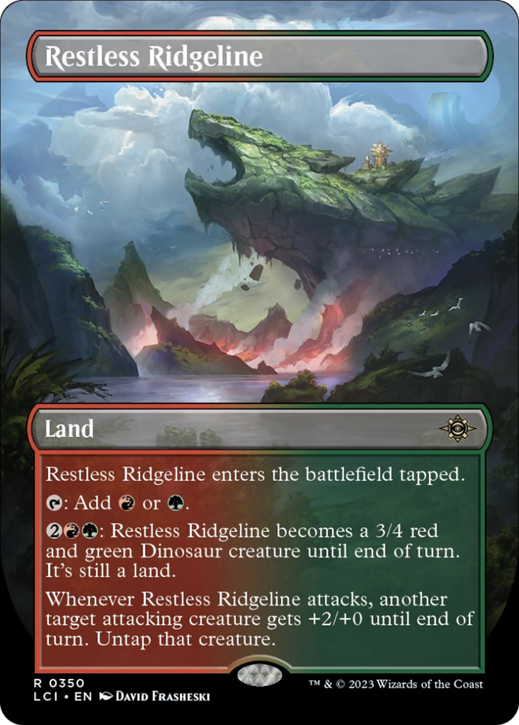 Restless Ridgeline (Borderless) [The Lost Caverns of Ixalan] | Rock City Comics
