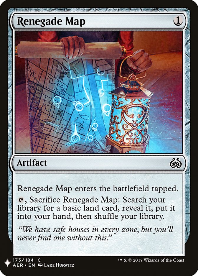 Renegade Map [Mystery Booster] | Rock City Comics