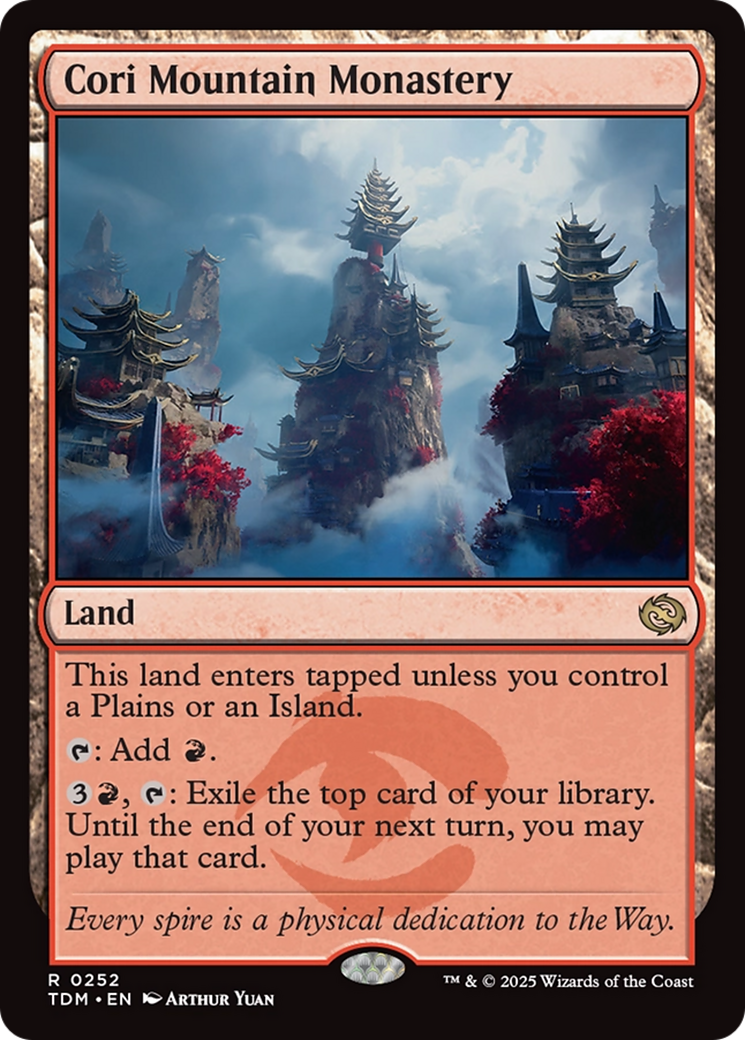 Cori Mountain Monastery [Tarkir: Dragonstorm] | Rock City Comics