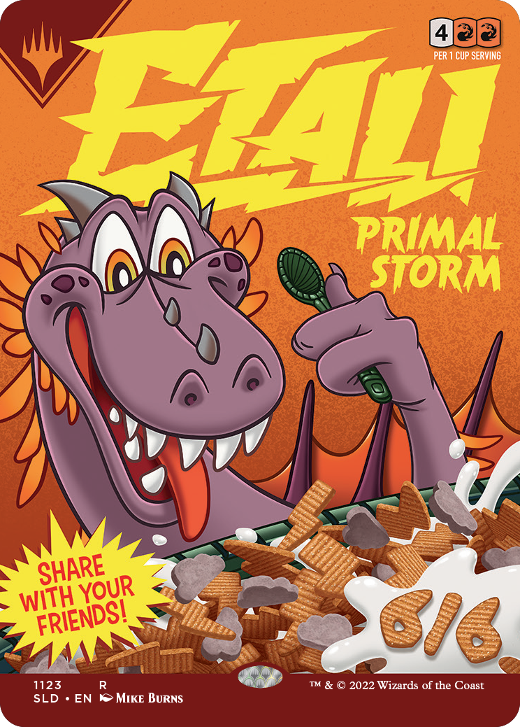 Etali, Primal Storm (Borderless) [Secret Lair Drop Series] | Rock City Comics