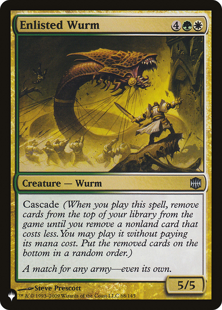 Enlisted Wurm [The List] | Rock City Comics