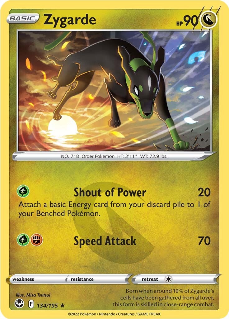 Zygarde (134/195) [Sword & Shield: Silver Tempest] | Rock City Comics