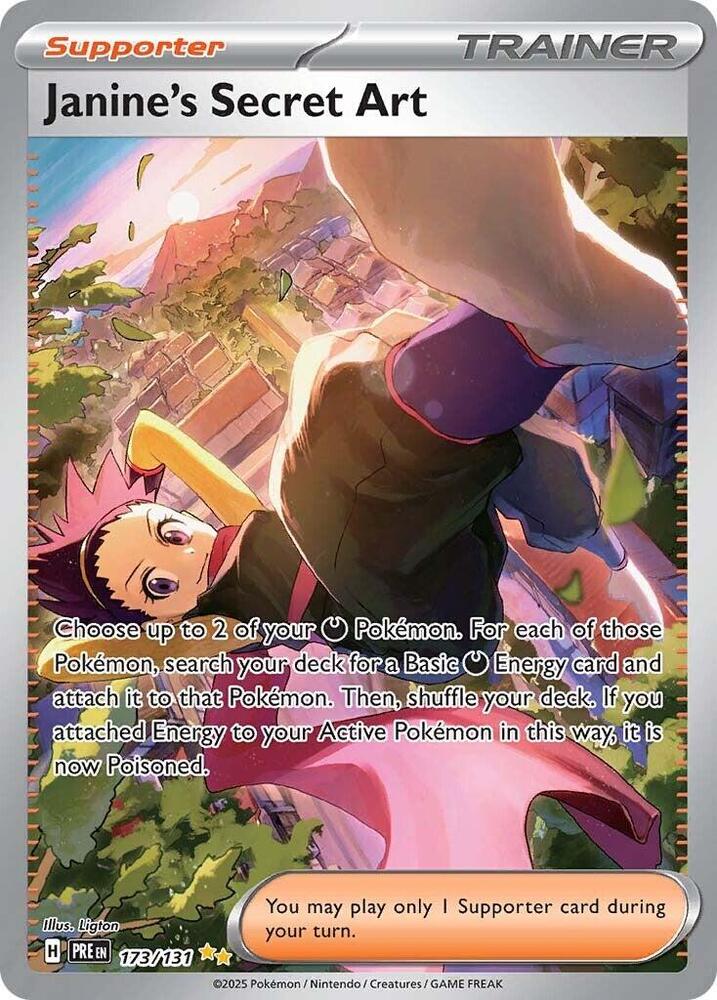 Janine's Secret Art (173/131) [Scarlet & Violet: Prismatic Evolutions] | Rock City Comics