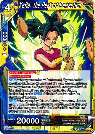 Kefla, the Peak of Perfection (BT7-122) [Assault of the Saiyans] | Rock City Comics