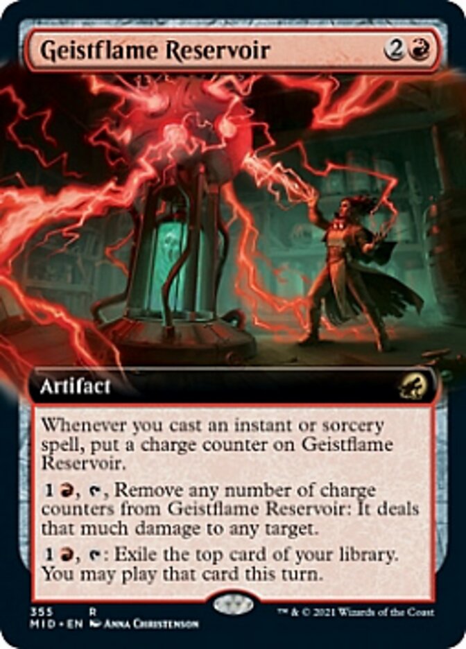 Geistflame Reservoir (Extended Art) [Innistrad: Midnight Hunt] | Rock City Comics