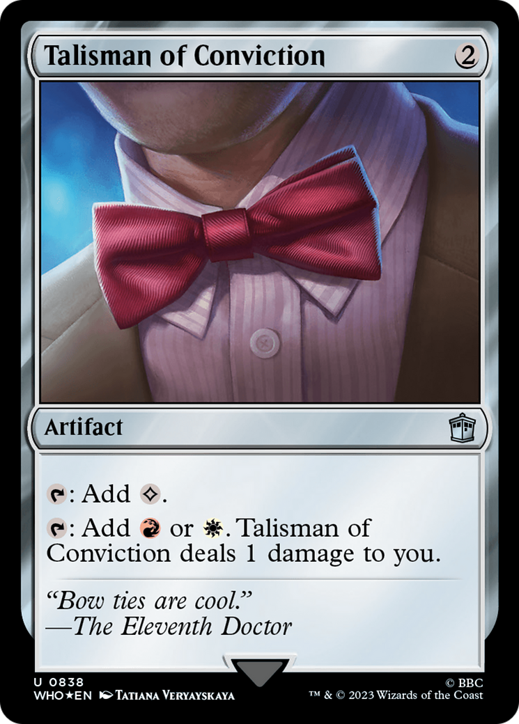 Talisman of Conviction (Surge Foil) [Doctor Who] | Rock City Comics