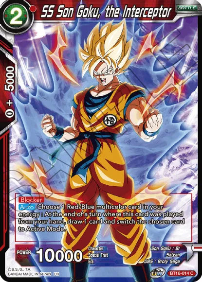 SS Son Goku, the Interceptor (BT16-014) [Realm of the Gods] | Rock City Comics