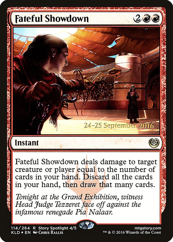 Fateful Showdown [Kaladesh Prerelease Promos] | Rock City Comics