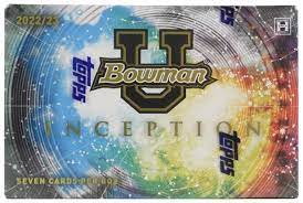 Topps 2023 Bowman University Multi-Sport Inception Hobby Box | Rock City Comics