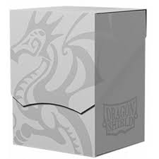 Dragon Shield Deck Shell Ashen White | Rock City Comics