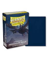 Dragon Shield Midnight Blue 60CT Japanese Size Sleeves | Rock City Comics